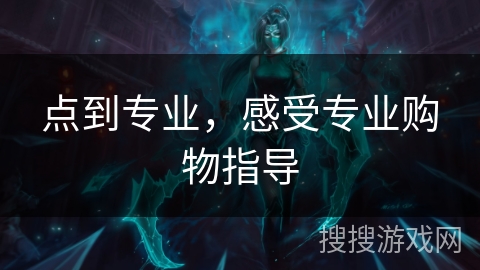 点到专业，感受专业购物指导