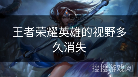 王者荣耀英雄的视野多久消失