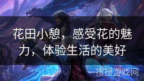 花田小憩，感受花的魅力，体验生活的美好