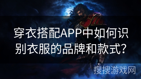 穿衣搭配APP中如何识别衣服的品牌和款式？