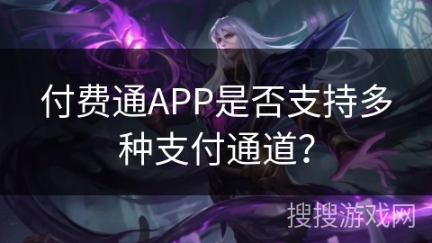 付费通APP是否支持多种支付通道? 付费通APP是否支持多种支付通道?
