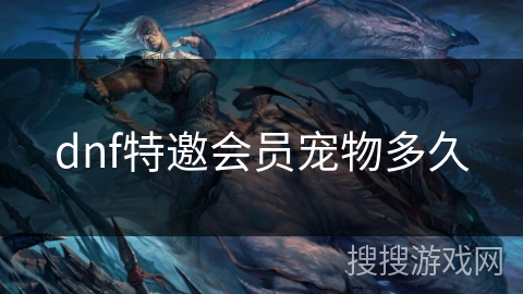 dnf特邀会员宠物多久