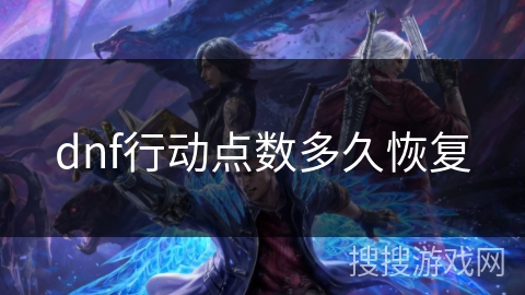 dnf行动点数多久恢复