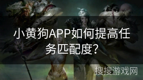 小黄狗APP如何提高任务匹配度？