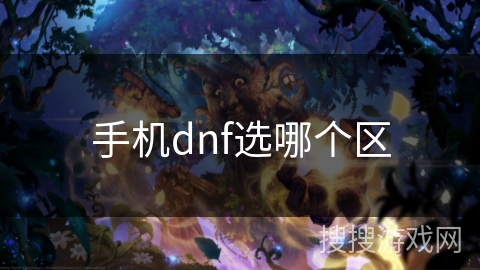 手机dnf选哪个区