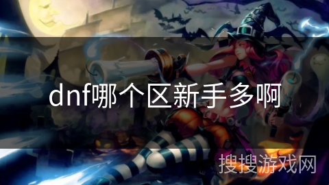 dnf哪个区新手多啊