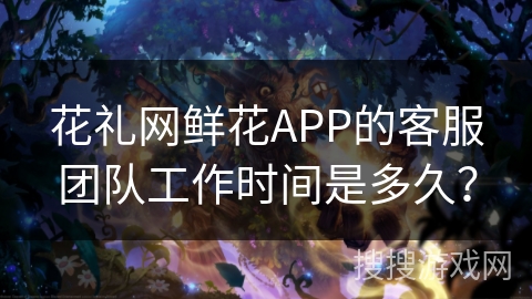 花礼网鲜花APP的客服团队工作时间是多久？