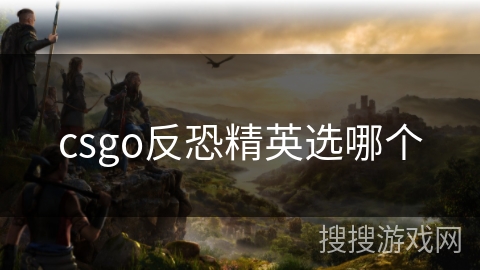 csgo反恐精英选哪个 csgo反恐精英选哪个