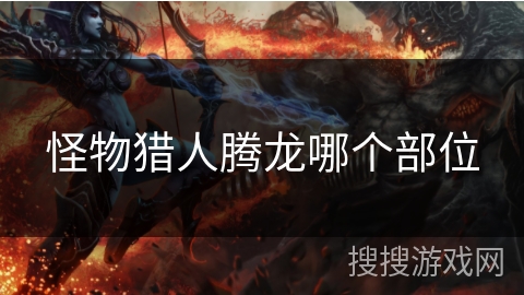 怪物猎人腾龙哪个部位