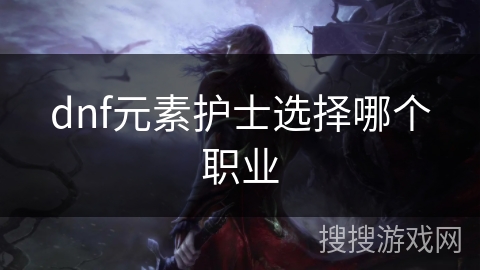 dnf元素护士选择哪个职业