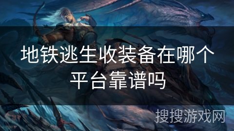 地铁逃生收装备在哪个平台靠谱吗