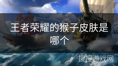 王者荣耀的猴子皮肤是哪个