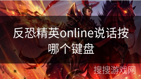 反恐精英online说话按哪个键盘