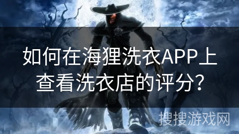 如何在海狸洗衣APP上查看洗衣店的评分？