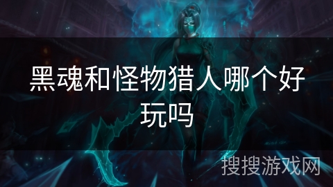 黑魂和怪物猎人哪个好玩吗