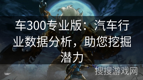 车300专业版：汽车行业数据分析，助您挖掘潜力