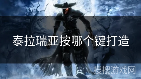 泰拉瑞亚按哪个键打造