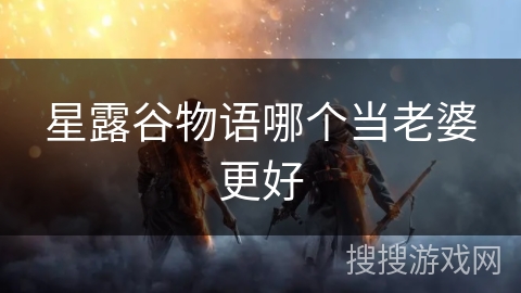星露谷物语哪个当老婆更好