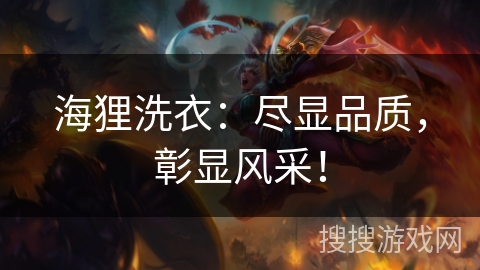 海狸洗衣:尽显品质,彰显风采! 海狸洗衣:尽显品质,彰显风采!