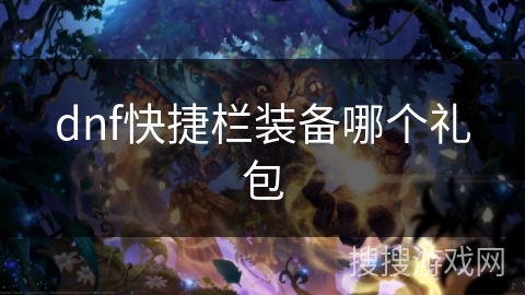 dnf快捷栏装备哪个礼包