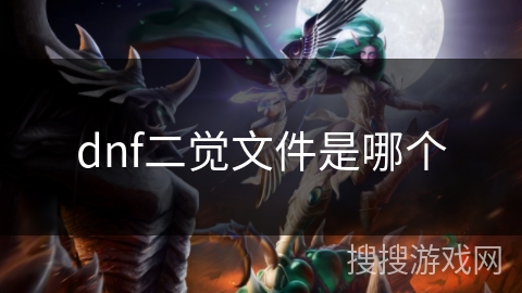 dnf二觉文件是哪个