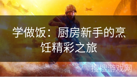 学做饭：厨房新手的烹饪精彩之旅