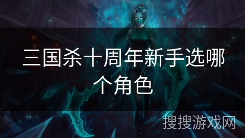三国杀十周年新手选哪个角色 三国杀十周年新手选哪个角色