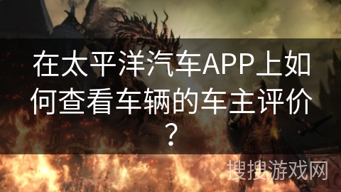 在太平洋汽车APP上如何查看车辆的车主评价？