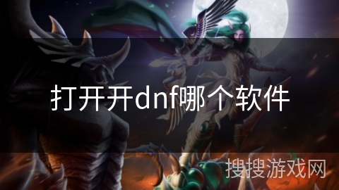 打开开dnf哪个软件