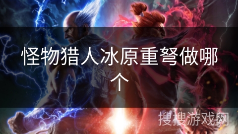 怪物猎人冰原重弩做哪个