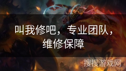 叫我修吧，专业团队，维修保障