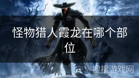 怪物猎人霞龙在哪个部位