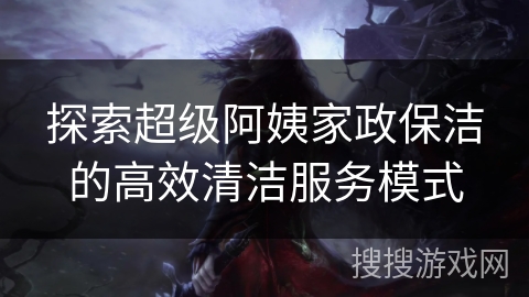 探索超级阿姨家政保洁的高效清洁服务模式