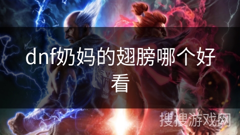 dnf奶妈的翅膀哪个好看 dnf奶妈的翅膀哪个好看