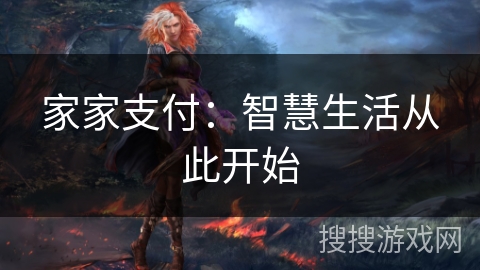 家家支付:智慧生活从此开始 家家支付:智慧生活从此开始
