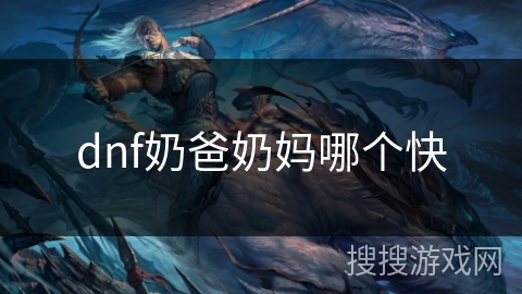 dnf奶爸奶妈哪个快