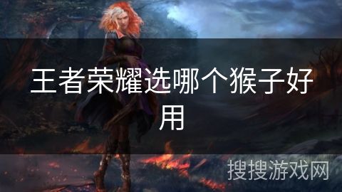 王者荣耀选哪个猴子好用 王者荣耀选哪个猴子好用