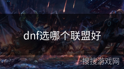 dnf选哪个联盟好