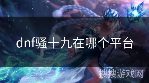 dnf骚十九在哪个平台