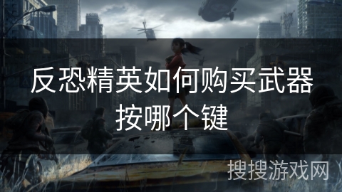 反恐精英如何购买武器按哪个键
