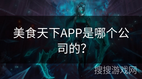 美食天下APP是哪个公司的？