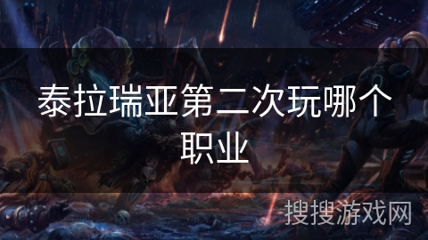泰拉瑞亚第二次玩哪个职业