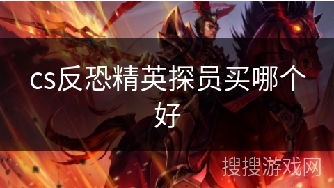 cs反恐精英探员买哪个好