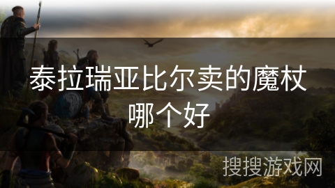 泰拉瑞亚比尔卖的魔杖哪个好