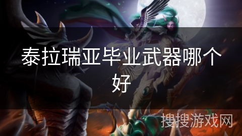 泰拉瑞亚毕业武器哪个好