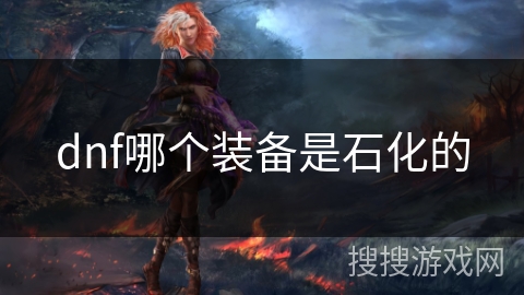 dnf哪个装备是石化的 dnf哪个装备是石化的