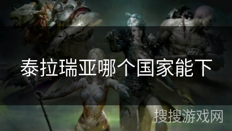 泰拉瑞亚哪个国家能下