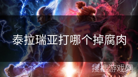 泰拉瑞亚打哪个掉腐肉