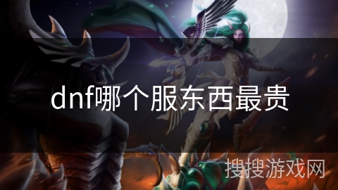 dnf哪个服东西最贵