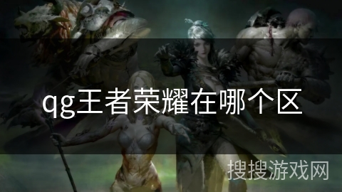 qg王者荣耀在哪个区